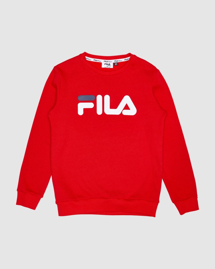 Fila Classic Kid's Crew Vermelho