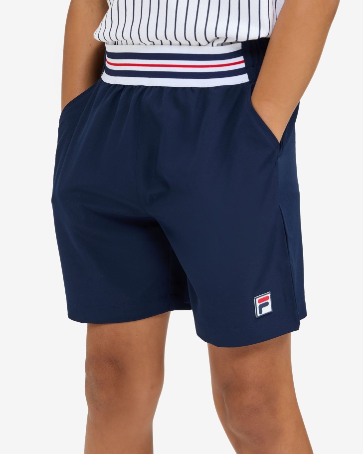 Novo Short Azul Marinho Fila Clay
