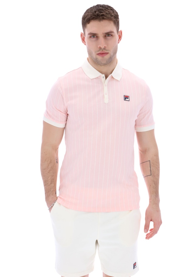 Polo Listrado Vintage Clássico Fila Special Bb1