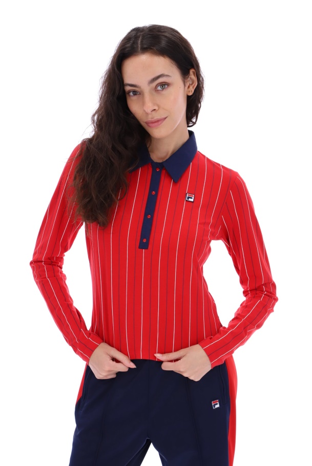 Jada Manga Longa Bb1 Polo Top Fila